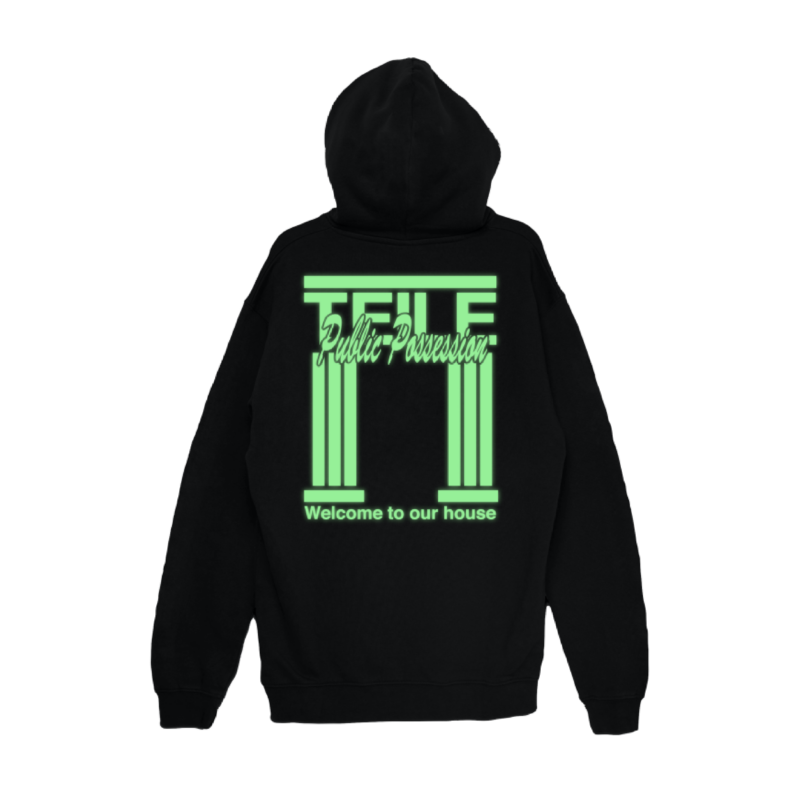 TEILE & PP “Welcome To Our House” Glow in the dark Hoody
